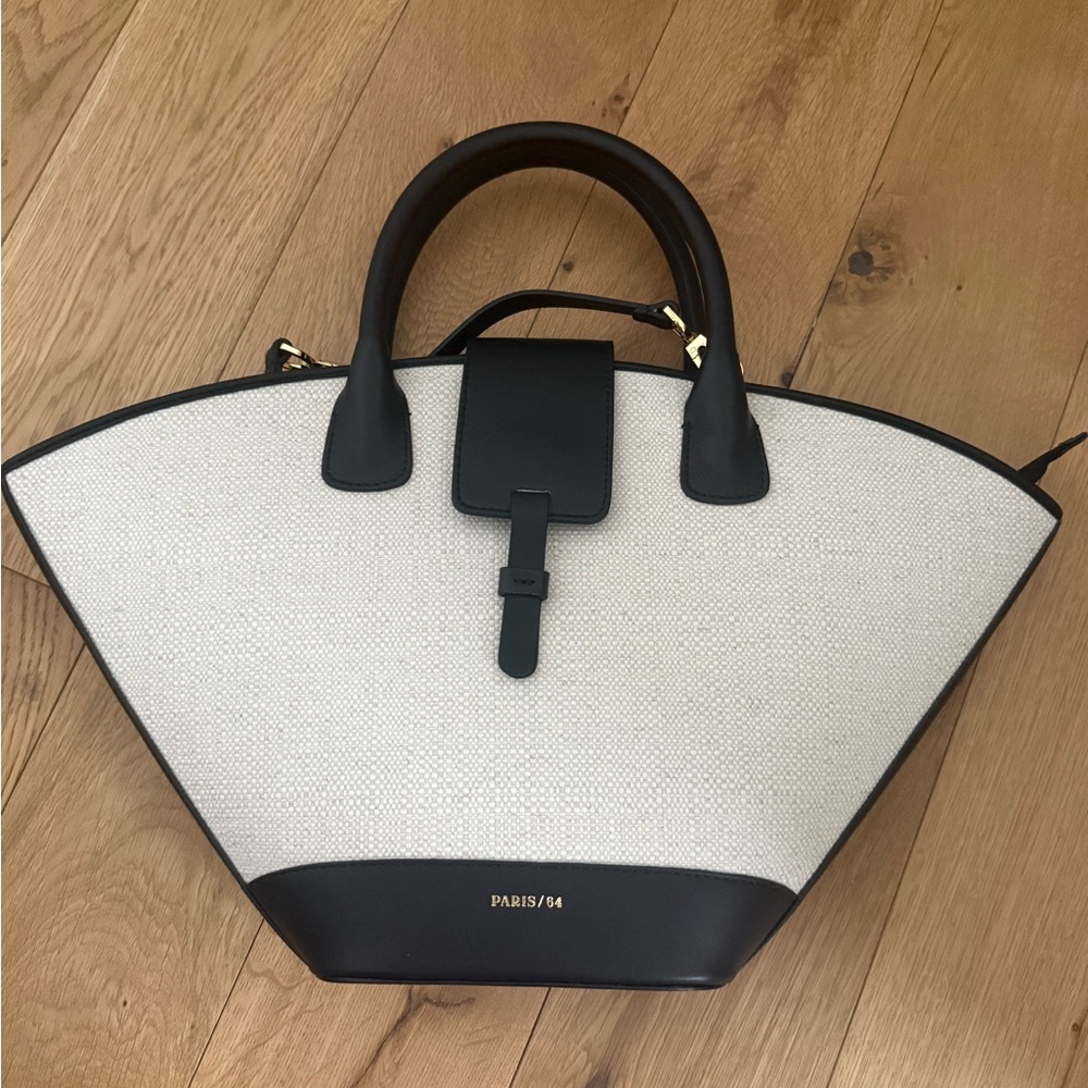 Chic Black and White Tote Bag